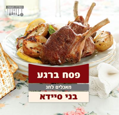 מאכלים חג פסח ברגע