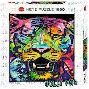 פאזל 1000 חל' - טייגר צבעוני