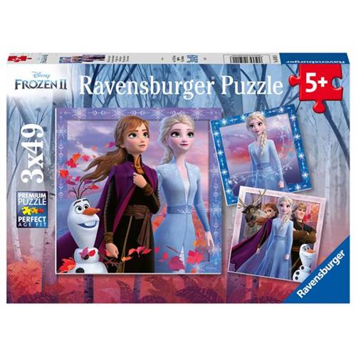 פאזל 3X49 חל' - FROZEN 2