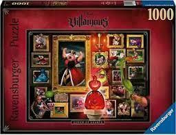 פאזל 1000 חל' - דיסני VILLAINOUS מלכת הלבבות