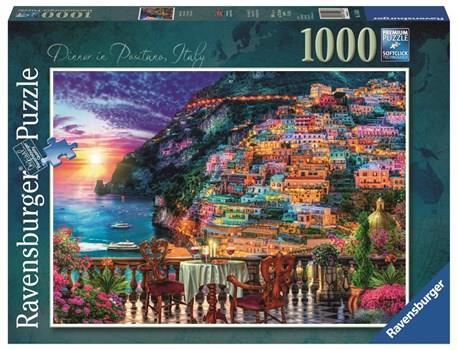 פאזל 1000 חל - ארוחת ערב בפוזיטנו איטליה