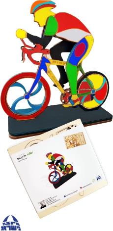 רוכב אופניים עץ להרכבה
