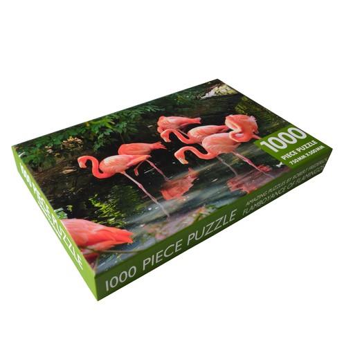 פאזל 1000 חלקים פלאמינגו