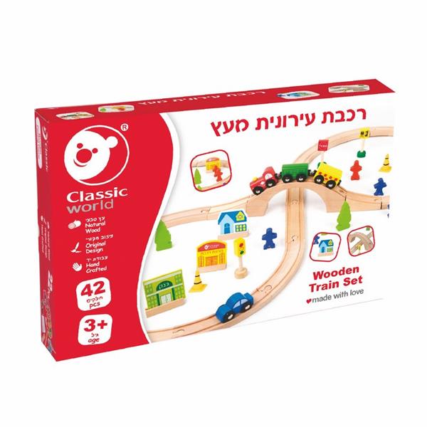 מסלול רכבת מעץ