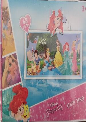 פאזל מגנט נסיכות 48 חלקים.