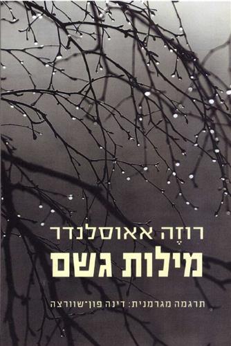 מילות גשם