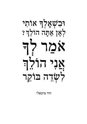 הדרך לשדה בוקר