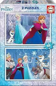 פאזל 2X20 חל- FROZEN