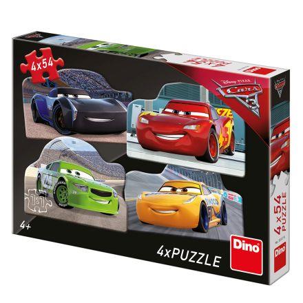 פאזל 4X54 חל' - CARS 3