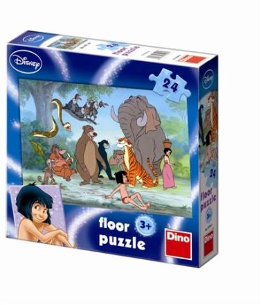 פאזל רצפה 24 חל' - ספר הג'ונגל