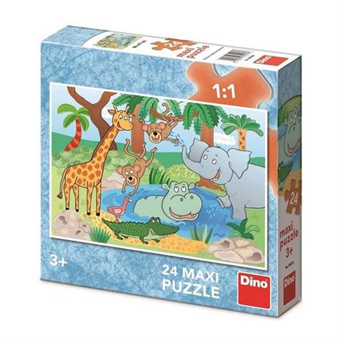 פאזל רצפה 24 חל' - בעלי חיים