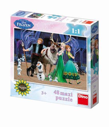 פאזל רצפה 48 חל' - FROZEN