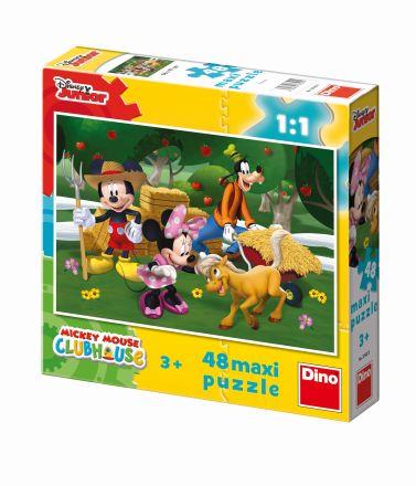פאזל רצפה 48 חל' - מיקי ומיני