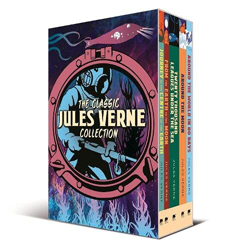 THE CLASSIC JULES VERNE COLLECTION - 5  BOOK  PAPE