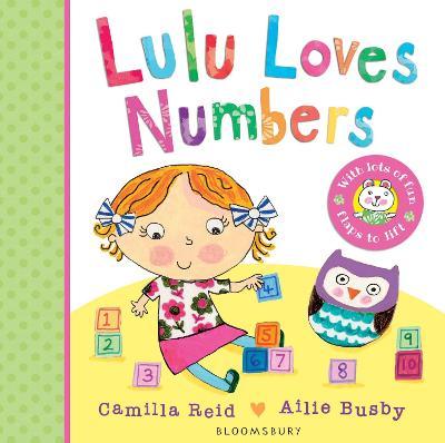 LULU LOVES NUMBERS UK BOARD BOOK