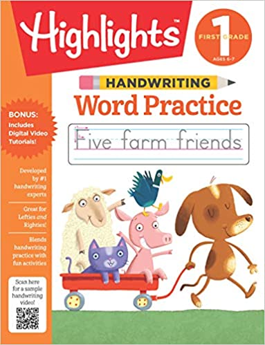 HIGHLIGHTS HANDWRITING WORD PRACTICE 1
