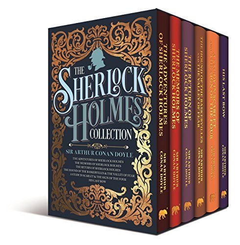 THE SHERLOCK HOLMES COLLECTION - SIX HARDBACK CLOTHBOUND IN BOXSET