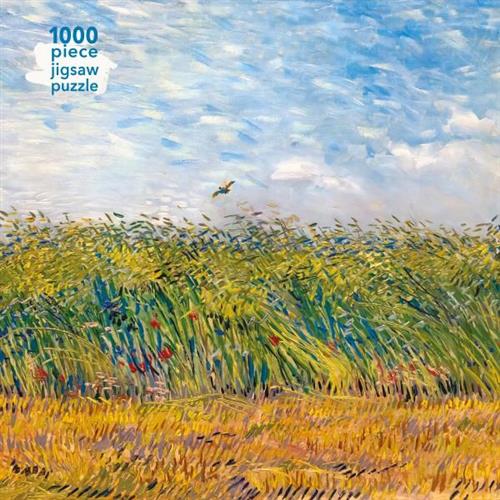 פאזל 1000חלקים שדה חיטה עם עפרוני -ואן גוך