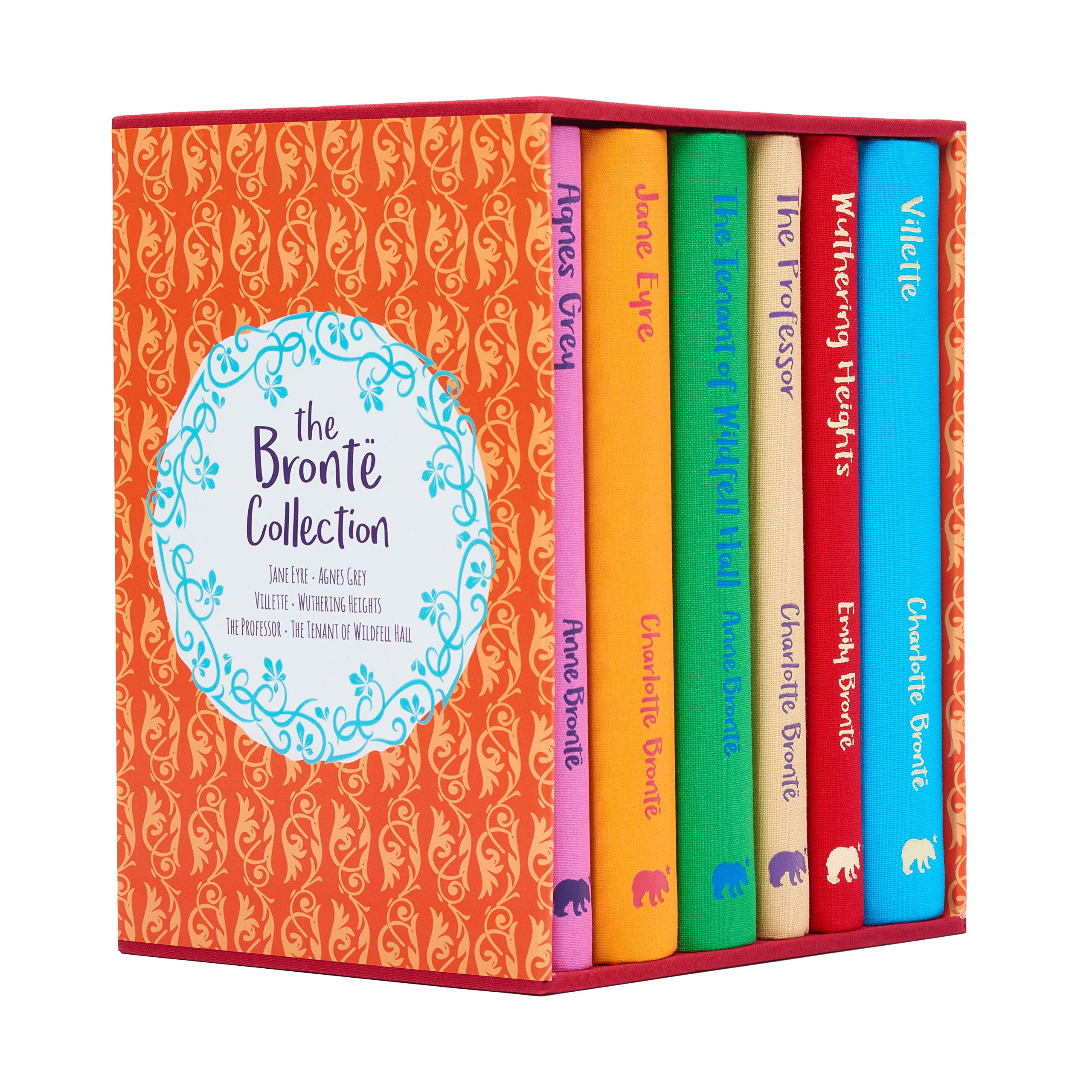 THE BRONTE COLLECTION - SIX HARDBACK CLOTHBOUND BOOKS IN BOXSET