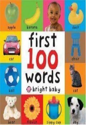 FIRST 100 WORDS - BRIGHT BABY HC