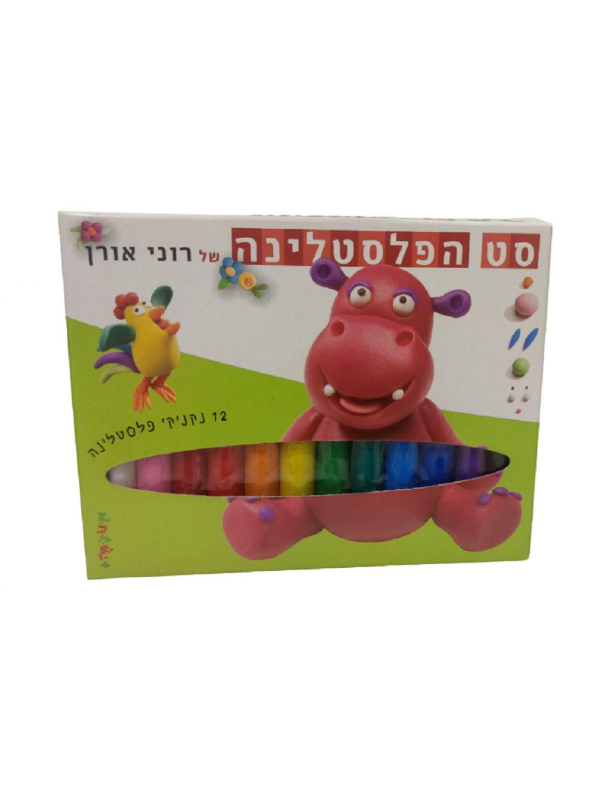 סט פלסטלינה 1/4 12 יחידות של רוני אורן