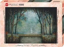 פאזל 1000 חל' - דמות ביער מיסטי