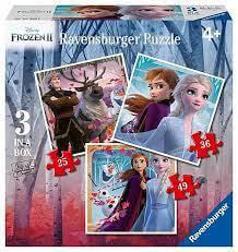 3 פאזלים בקופ' - FROZEN 2
