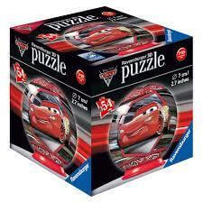 פאזל כדור 54 חל' CARS 3