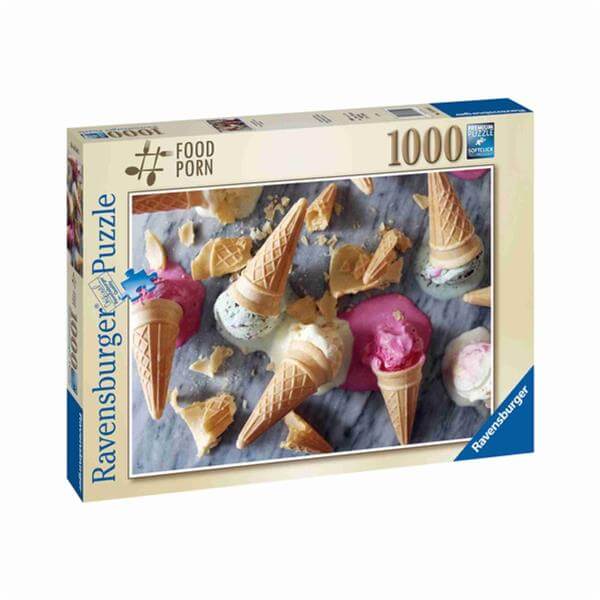 פאזל 1000 חל' - גביעי גלידה צבעונית
