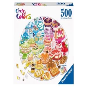 פאזל 500 חל'- עגול - קינוחים