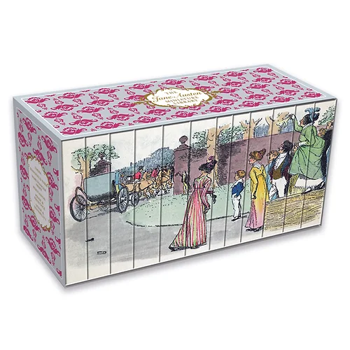 THE JANE AUSTEN MINIATURE LIBRARY 12 VOL SET