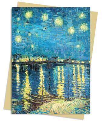 כרטיס ברכה צומת VAN GOGH STARRY NIGHT