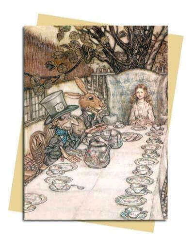 כרטיס ברכה צומת ALICE IN WONDERLAND