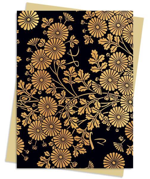 כרטיס ברכה צומת CHRYSANTHEMUMS