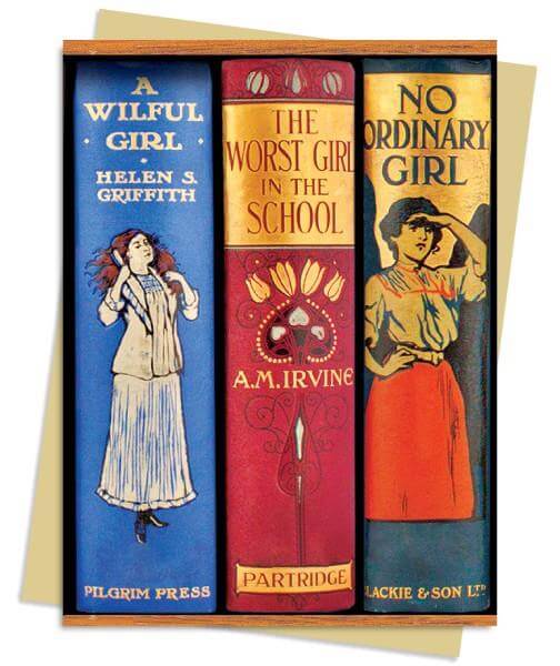 כרטיס ברכה צומת BOOK SPINES GREAT GIRLS
