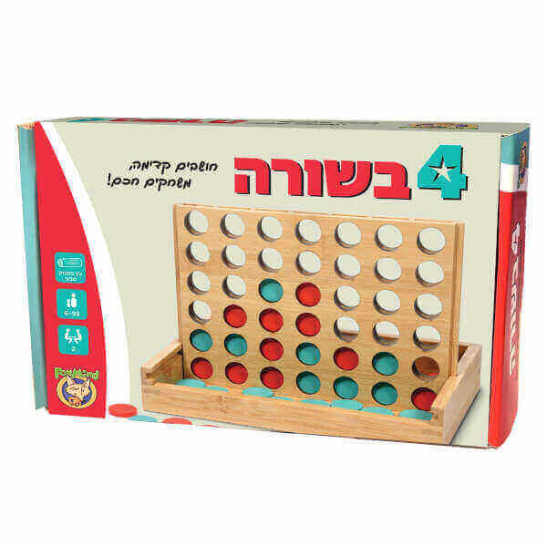 4 בשורה מעץ במבוק