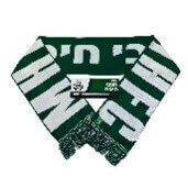 צעיף צמר עבה מכבי חיפה