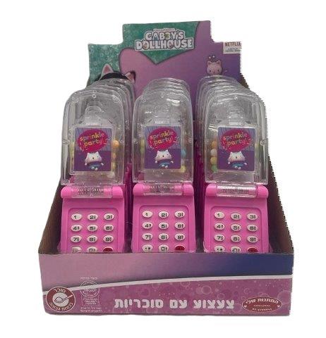 טלפון בית הבובות של גבי + סוכריות + אורות