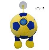 כדור פרווה 15 סמ עם רגליים מכבי תא