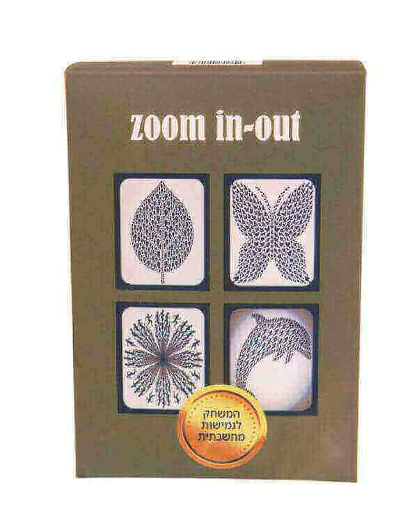 ZOOM IN OUT קלפים