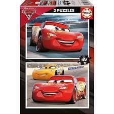 פאזל 2X48 חל- CARS 3