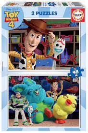 פאזל 2X48 חלקים TOY STORY 4