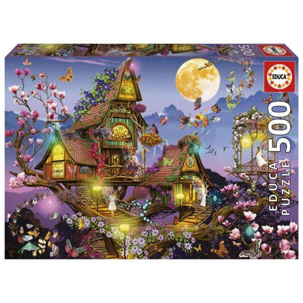 פאזל 500 חל' - בית מהאגדות