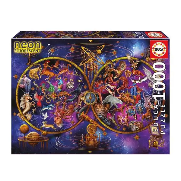פאזל 1000 חל' זוהר - גלגל המזלות