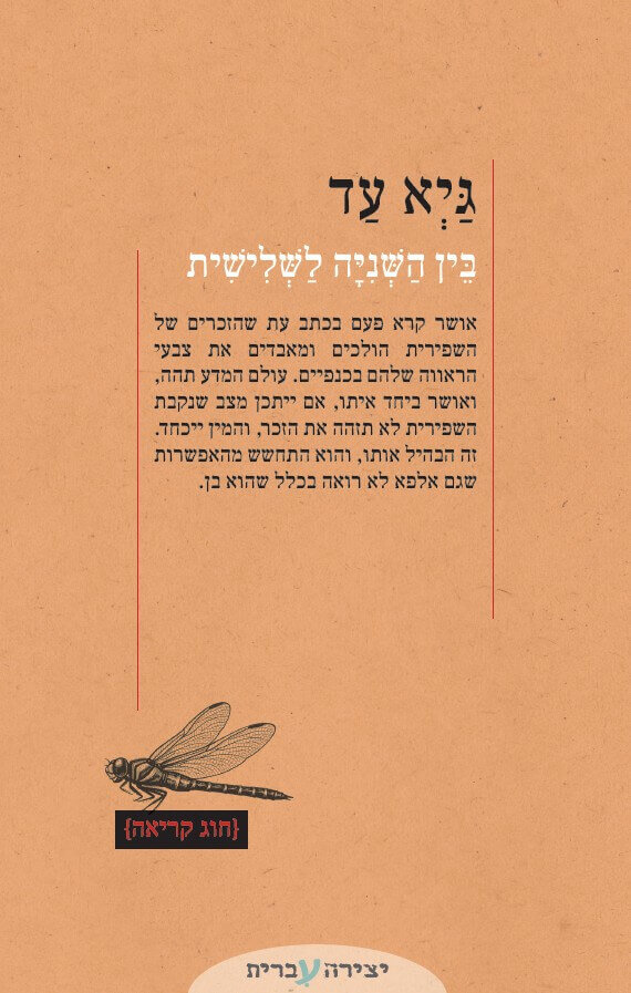 בין השניה לשלישית
