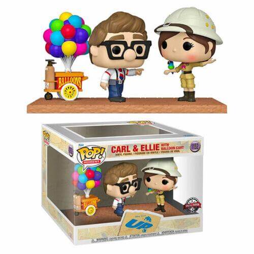 POP Moment Carl & Ellie w/Balloon Cart