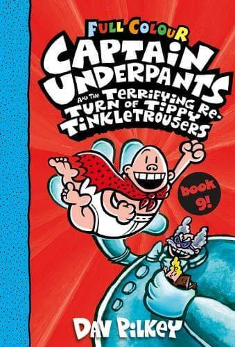 CAPTAIN UNDERPANTS  COLOUR 9 - TIPPY