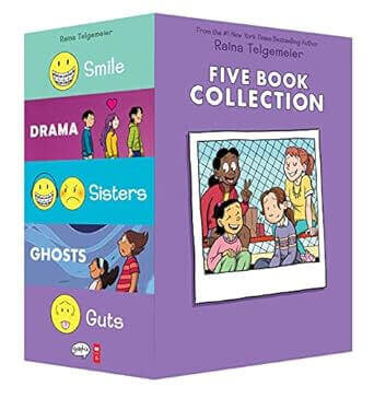 RAINA TELGEMEIER 5 BOOK COLLECTION