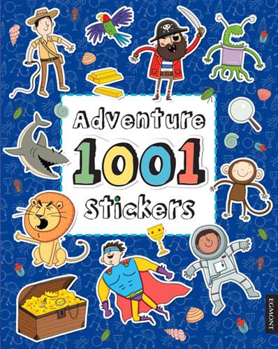 ADVENTURE 1001 STICKERS - STICKER ACTIVITY BOOK