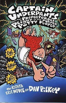 CAPTAIN UNDERPANTS 8 - PURPLE POTTY